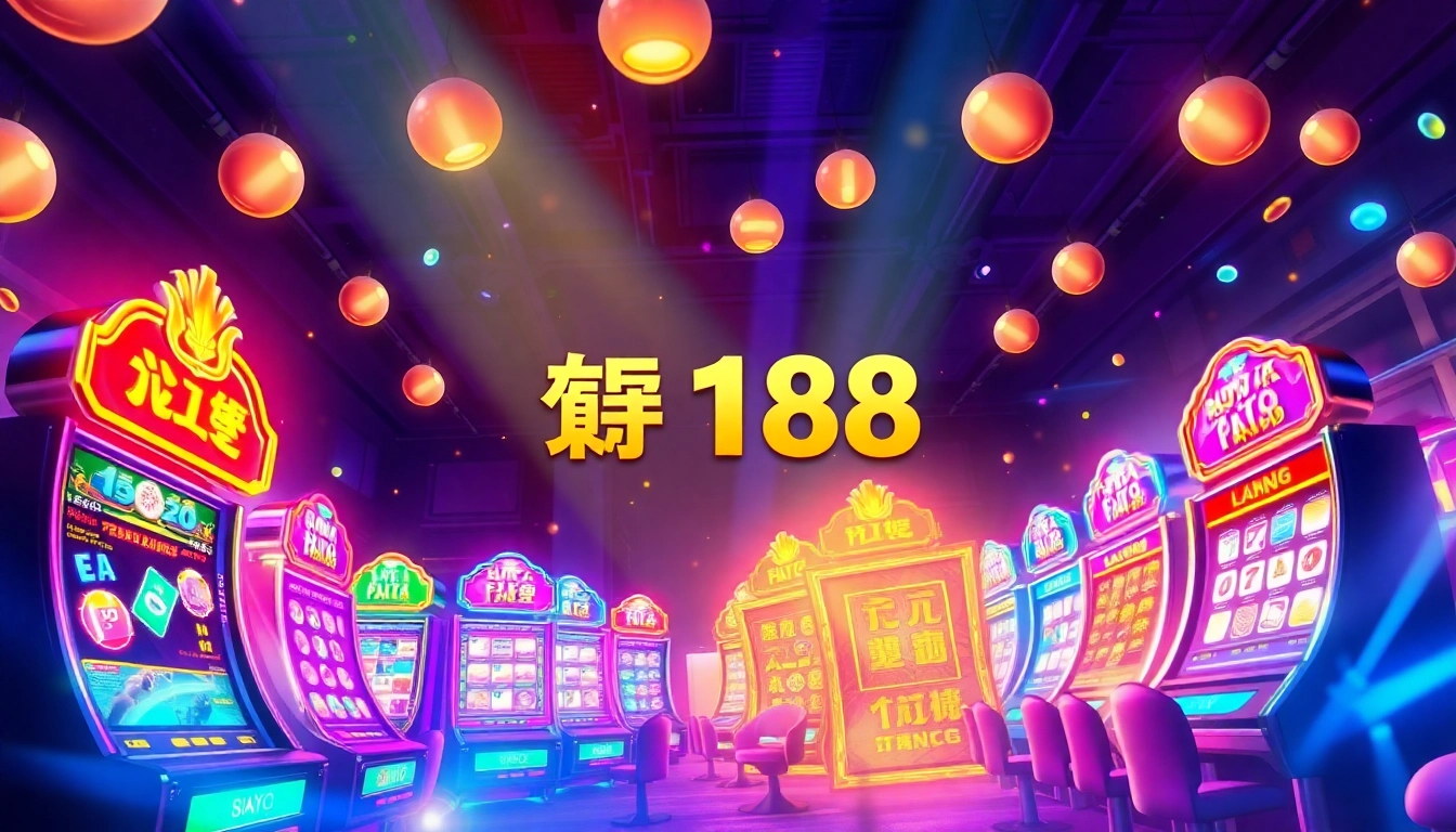 Engage in exciting สล็อต168 gaming experiences with thrilling slot machines and vibrant colors.