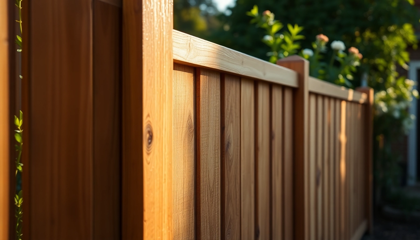 Transform your outdoor space with quality fencing companies Manchester by showcasing a well-crafted wooden fence.