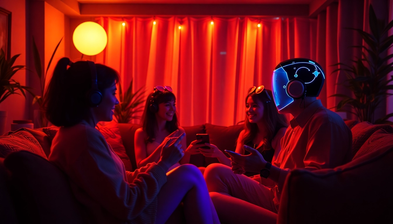 Experience engaging conversations with dirty ai characters in an interactive and cozy atmosphere.