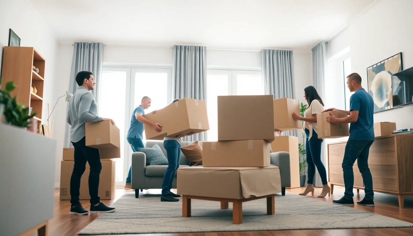 Efficient moving team conducting a Umzug Nürnberg, showcasing professional service and care.