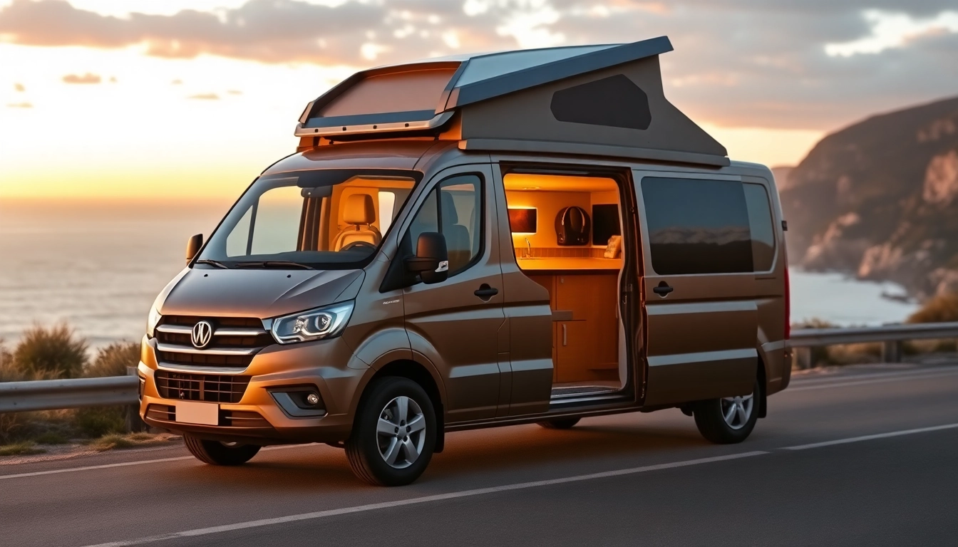 Experience JRP Campers' expertly customized vans that evoke adventure and comfort.