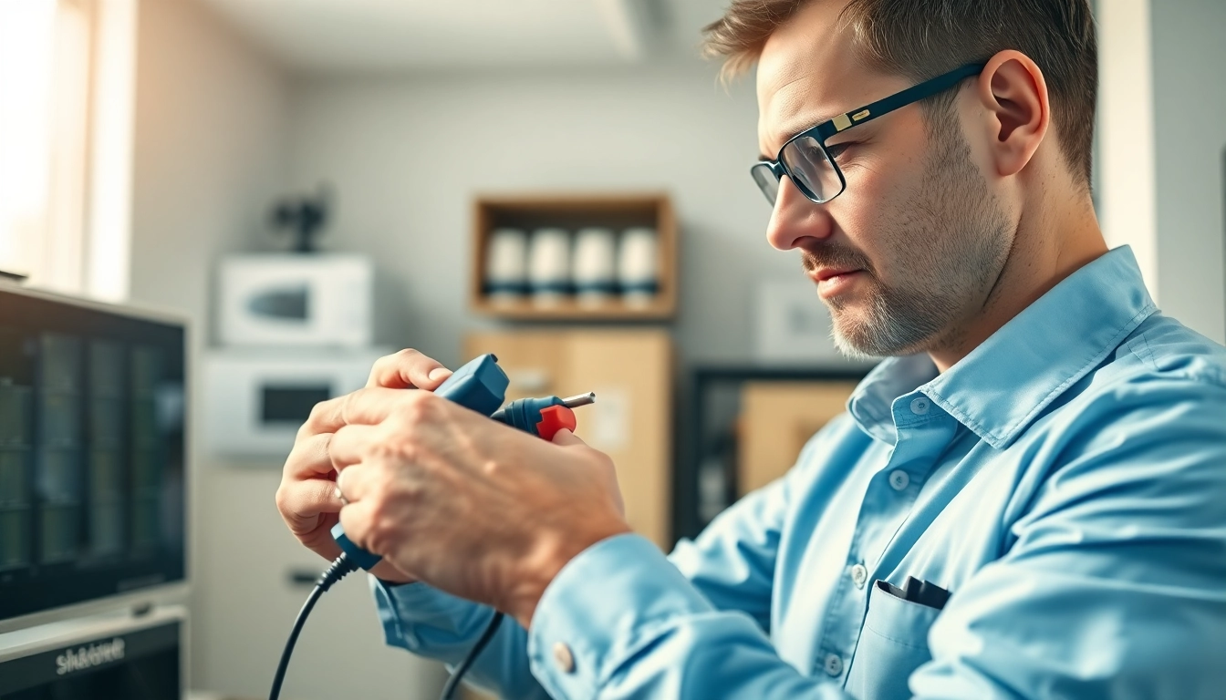 Performing PAT testing in Cannock to ensure electrical safety and compliance for appliances.