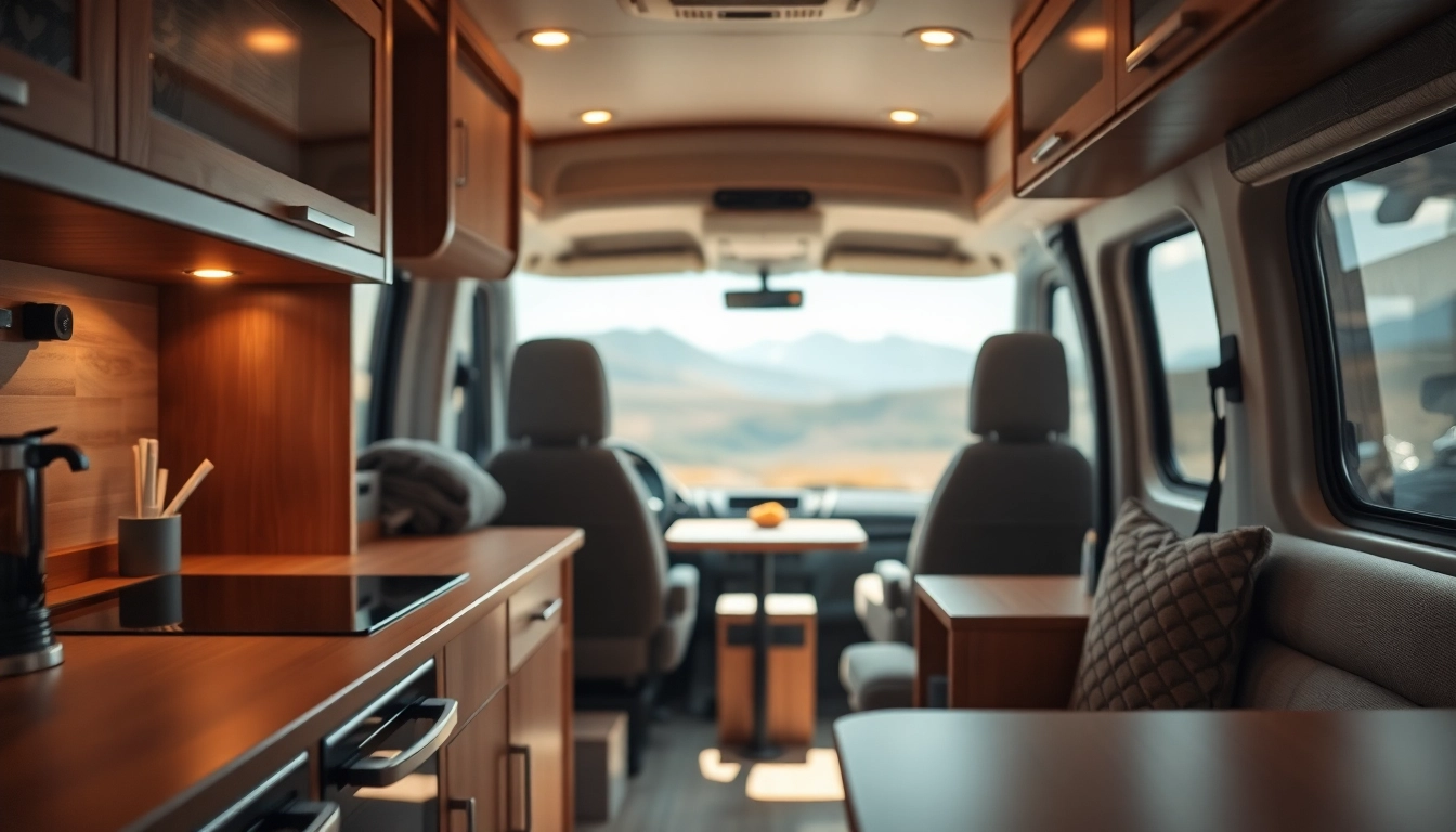 Transform your adventures with the perfect Van featuring a cozy interior and practical design.