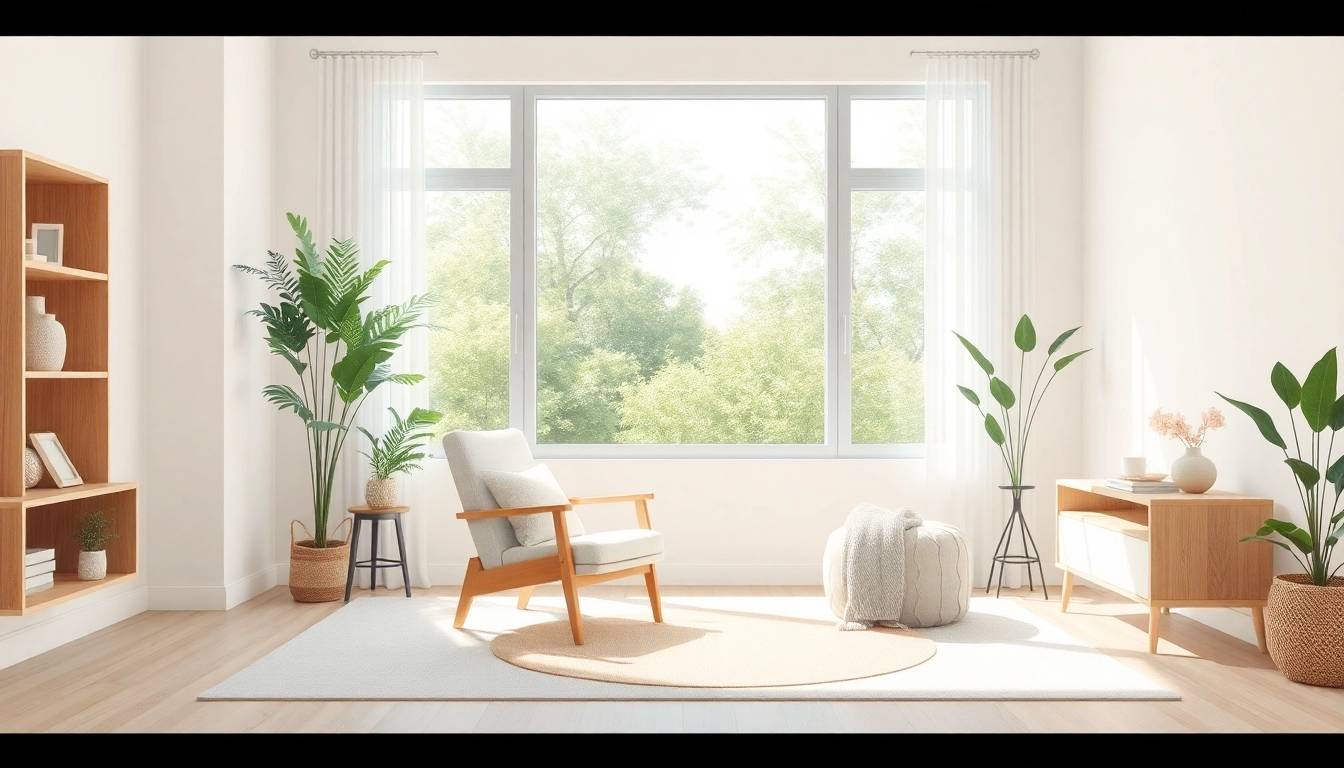 Healing trauma in a peaceful therapy room, emphasizing calmness and support.
