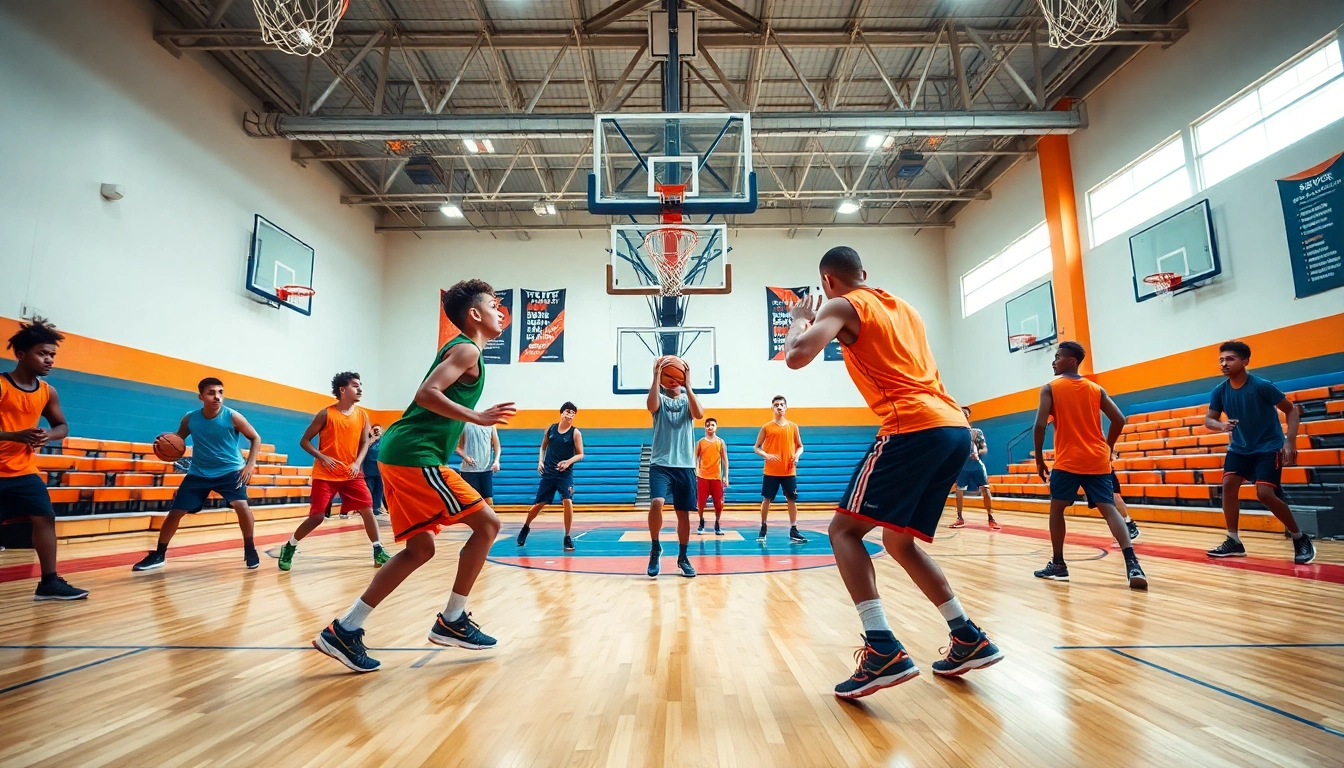 Engaged young players showcasing skills at Takeover Basketball Academy training session.