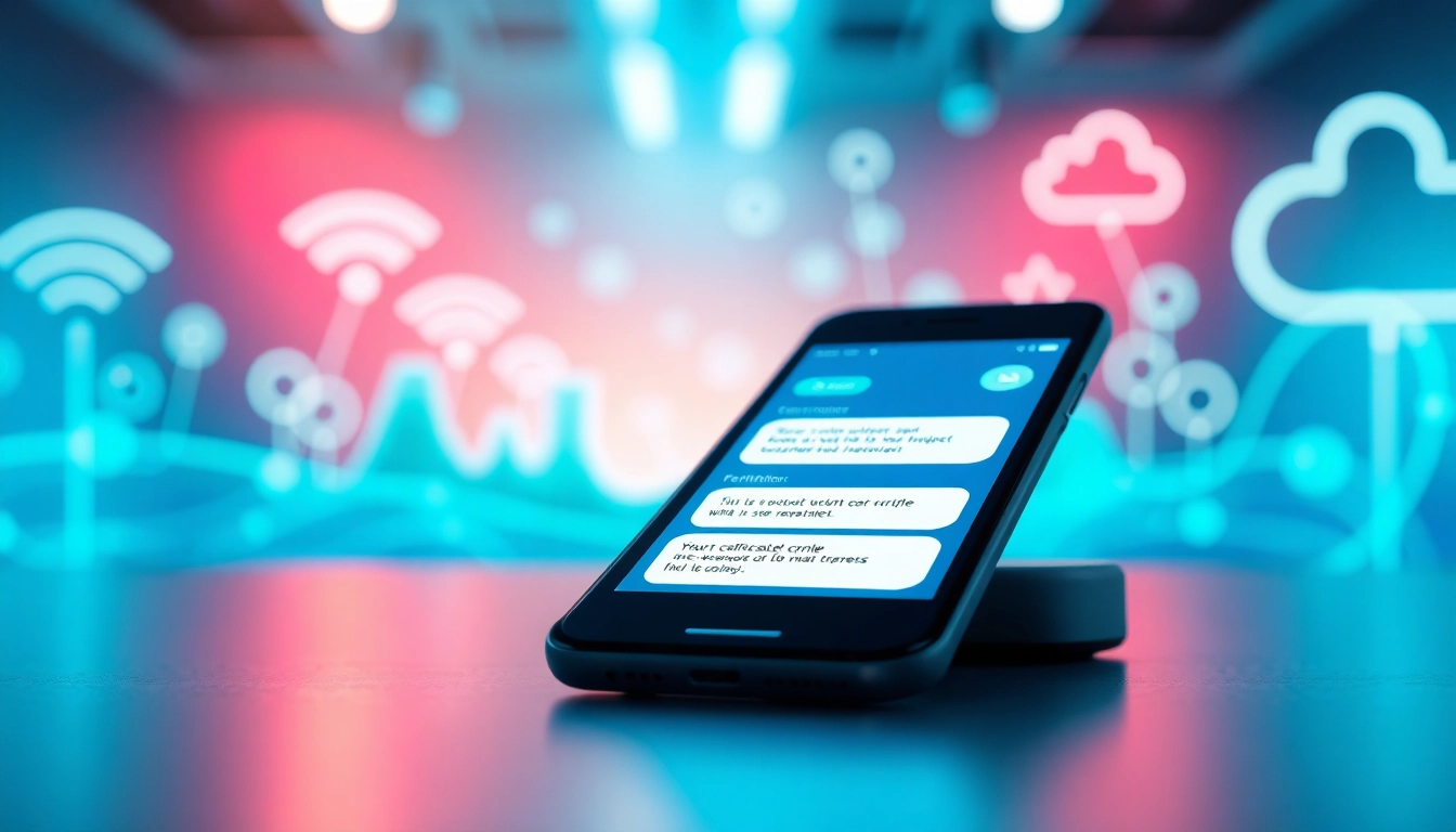 Engaging visual of SMS verification services using smsvpa's virtual phone numbers on a smartphone screen.