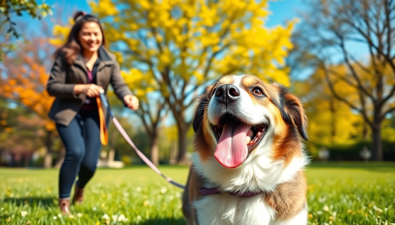 Engaging dog training session in Irvine showcasing a trainer and a happy dog.