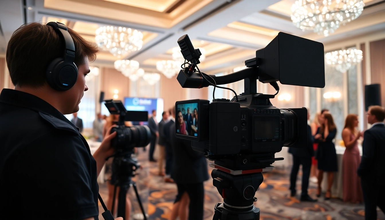 Capture dynamic moments with Miami Corporate Event Videography Photography in a vibrant event setting.