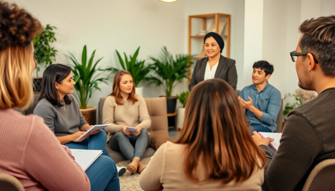 Engaging session with an attachment theory coach in a cozy environment promoting emotional growth.