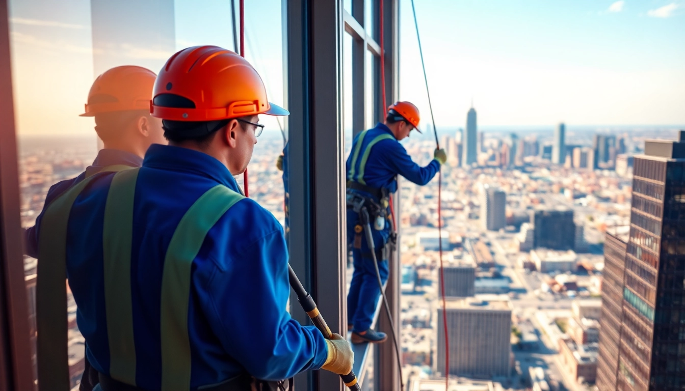 Efficient window cleaners sioux falls elevating the cleanliness of high-rise buildings.