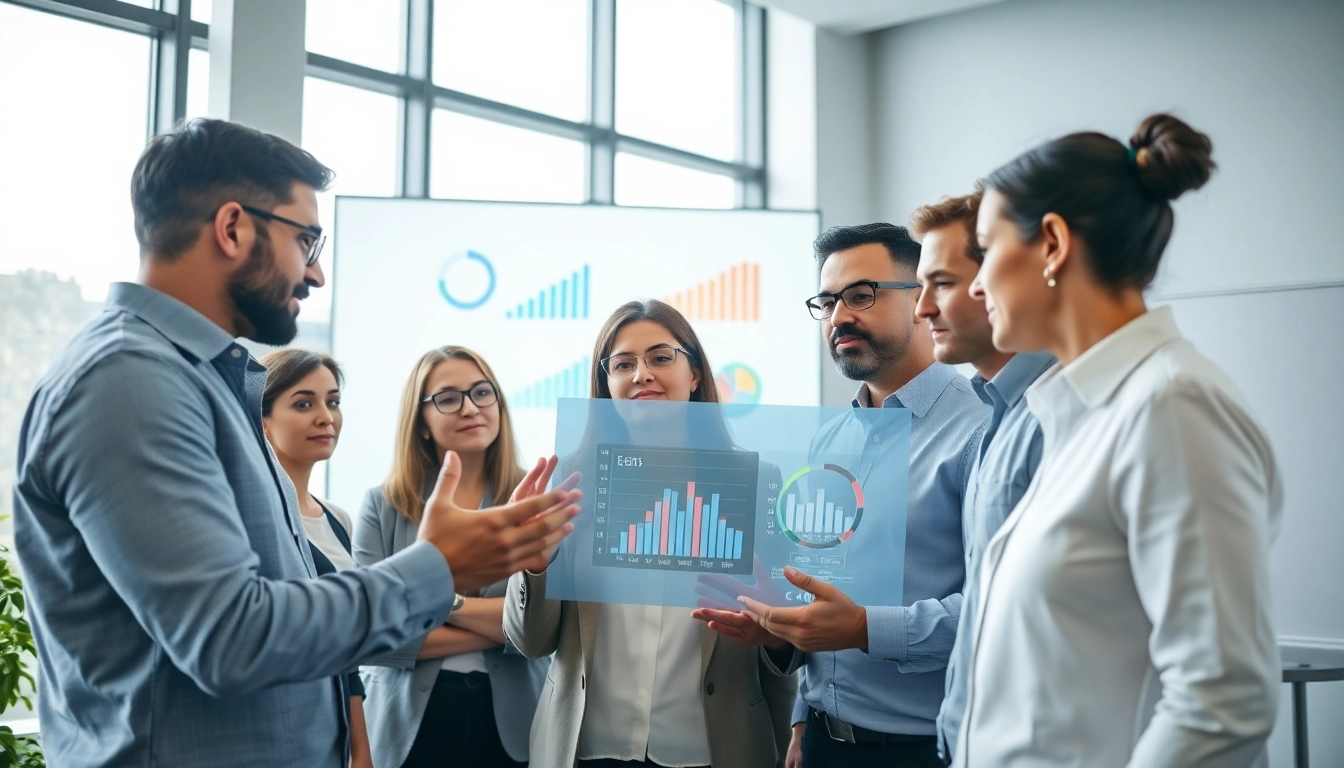 Analyze data to find competitor customer list through collaboration in a modern office.