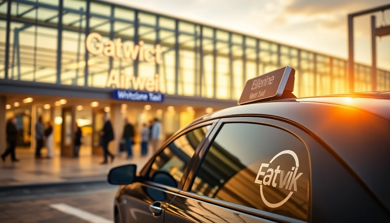 Effortless Whitstable to Gatwick Taxi Services for Your Journey
