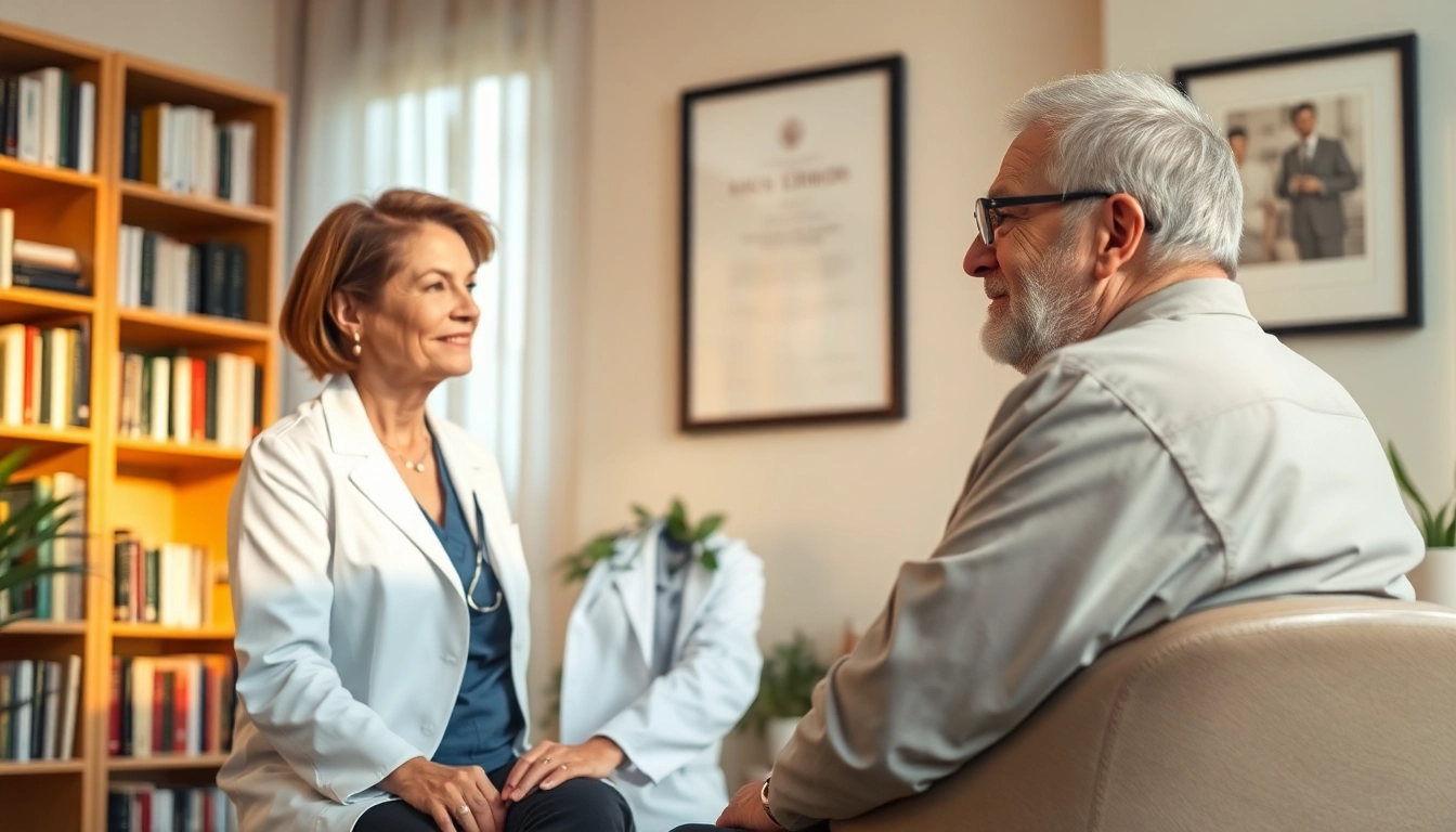 Consultation session showcasing concierge medicine las vegas with personalized care and comfort.