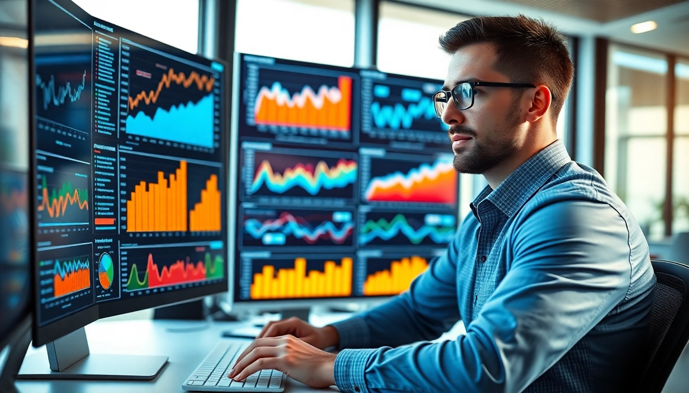 Visual representation of data anomaly detection with graphs and data analysis tools in action.