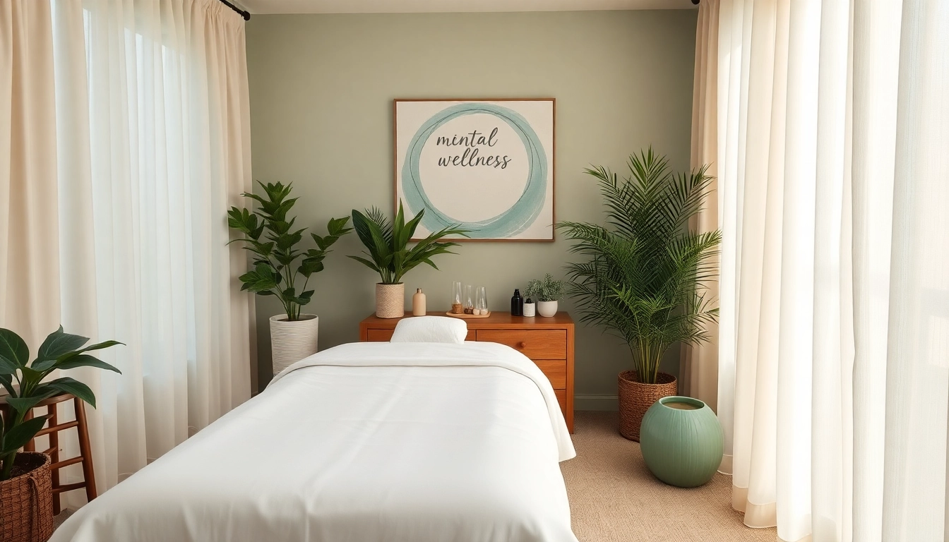 Experience wellness at The Still Point Takoma Park with a serene treatment room.